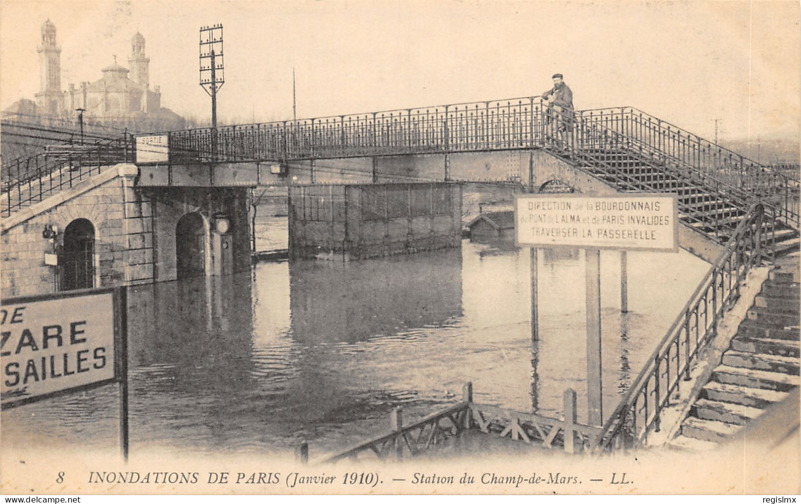 75-PARIS-CRUE DE LA SEINE-N°T2408-A/0183 - Inondations De 1910
