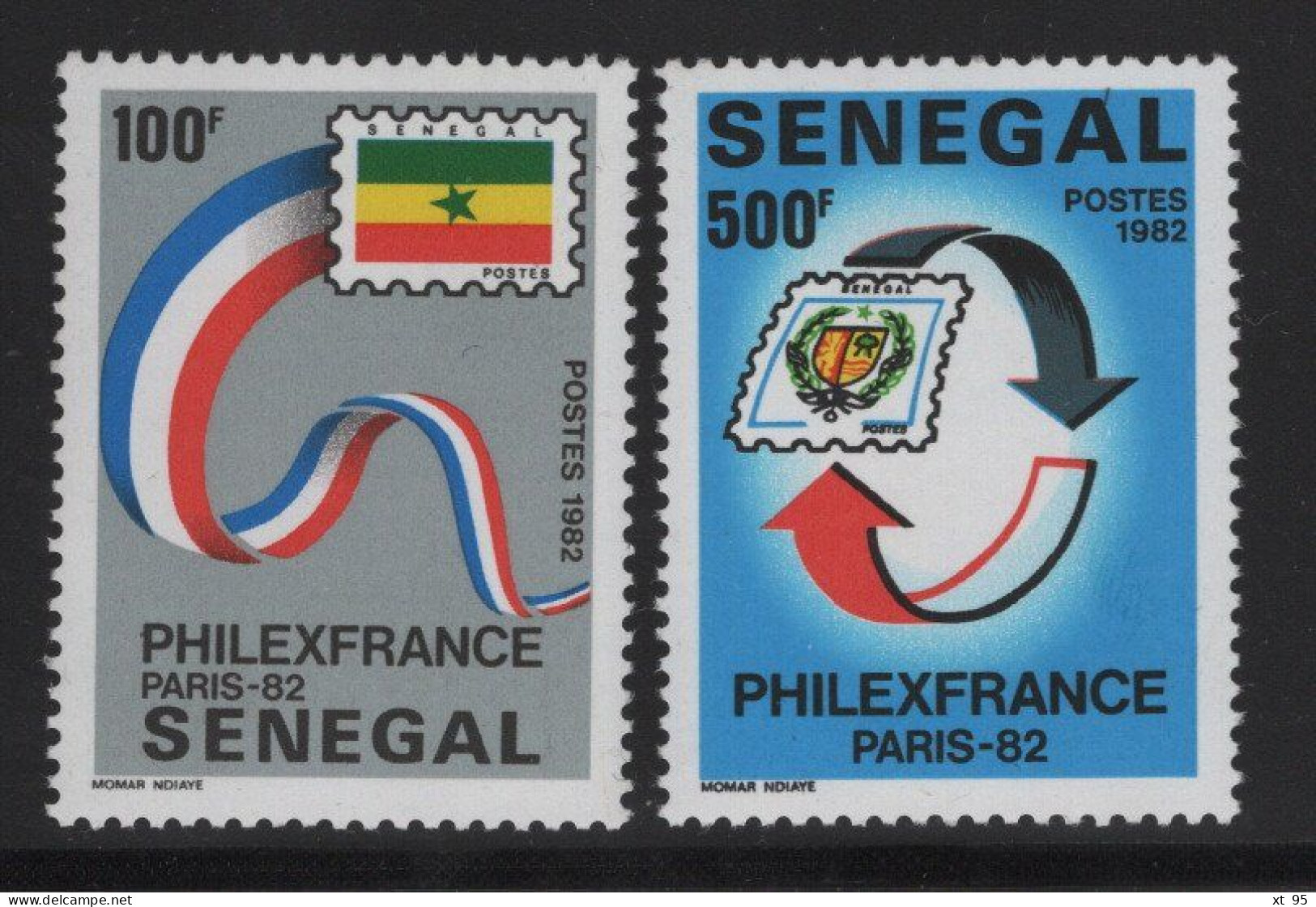 Senegal - N°583 + 584 - * Neufs Avec Trace De Charniere - Cote 6.50€ - Sénégal (1960-...)