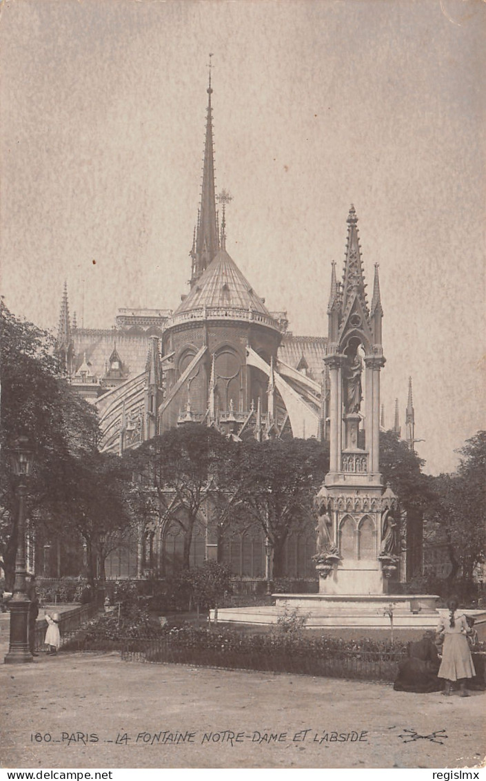 75-PARIS-IV-LA FONTAINE NOTRE DAME-N°T2408-D/0077 - Paris (04)