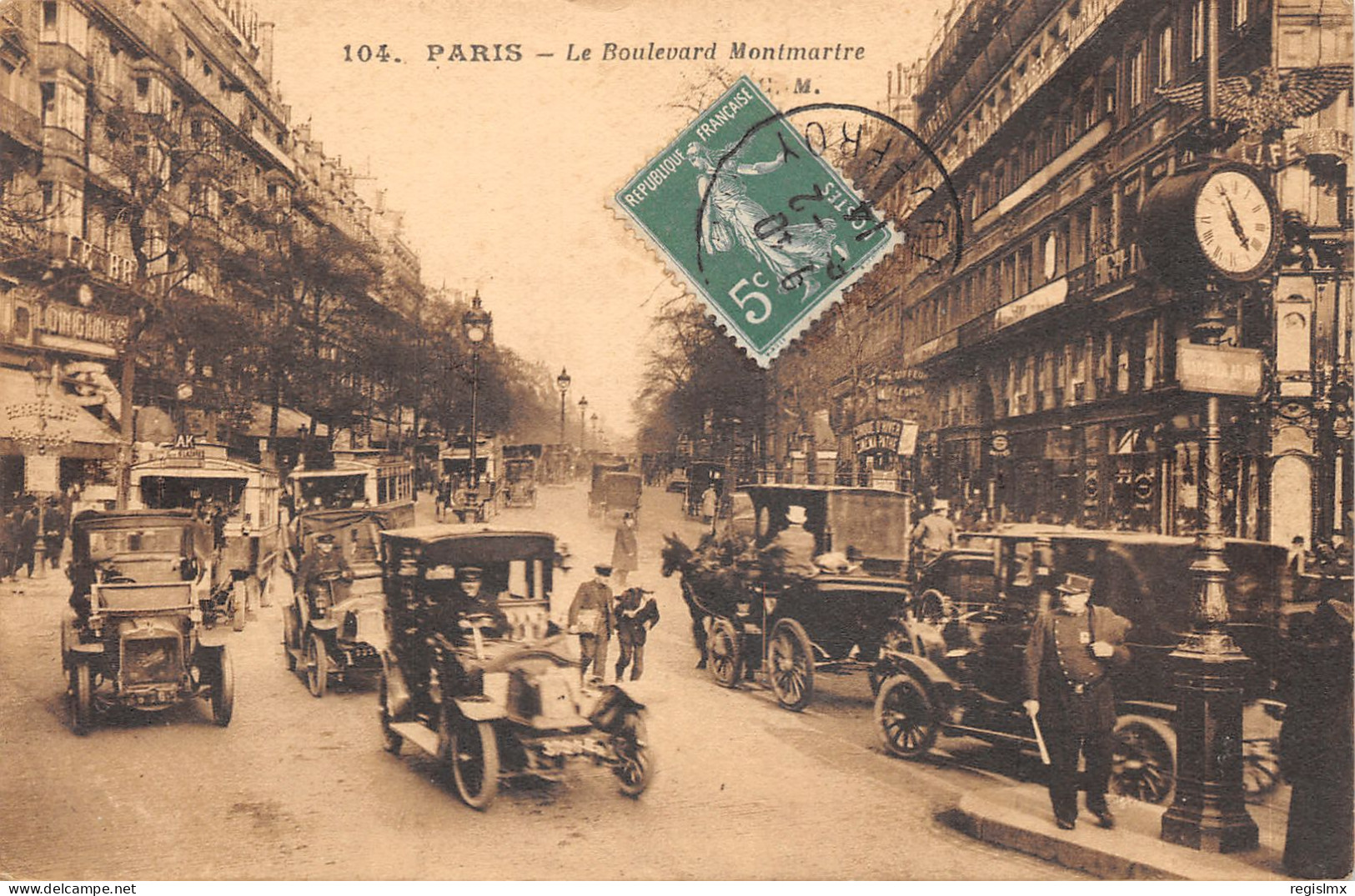 75-PARIS-II-BOULEVARD MONTMARTRE-N°T2408-C/0123 - District 02