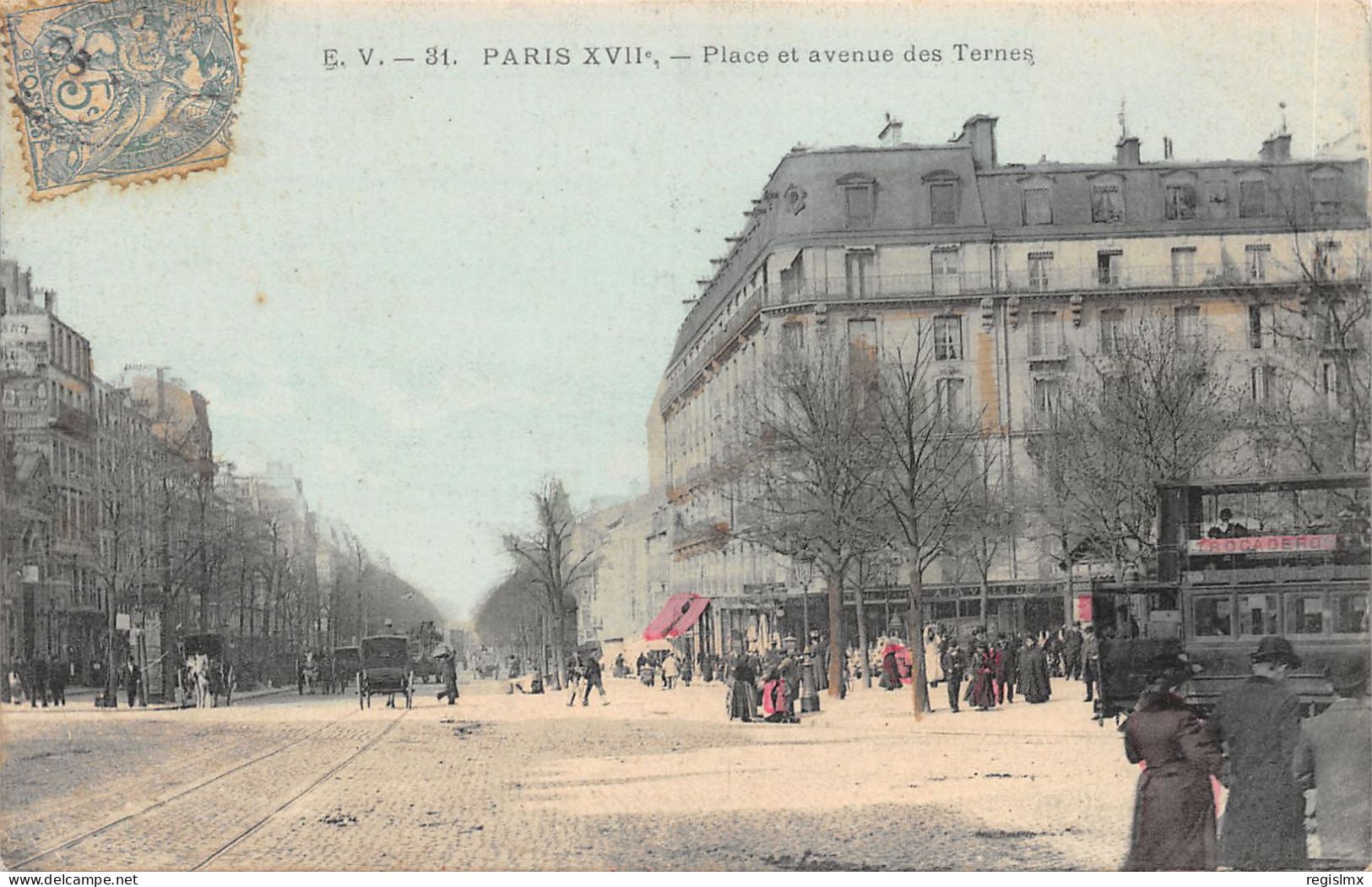 75-PARIS-XVII-AVENUE DES TERNES-N°T2408-G/0225 - District 17