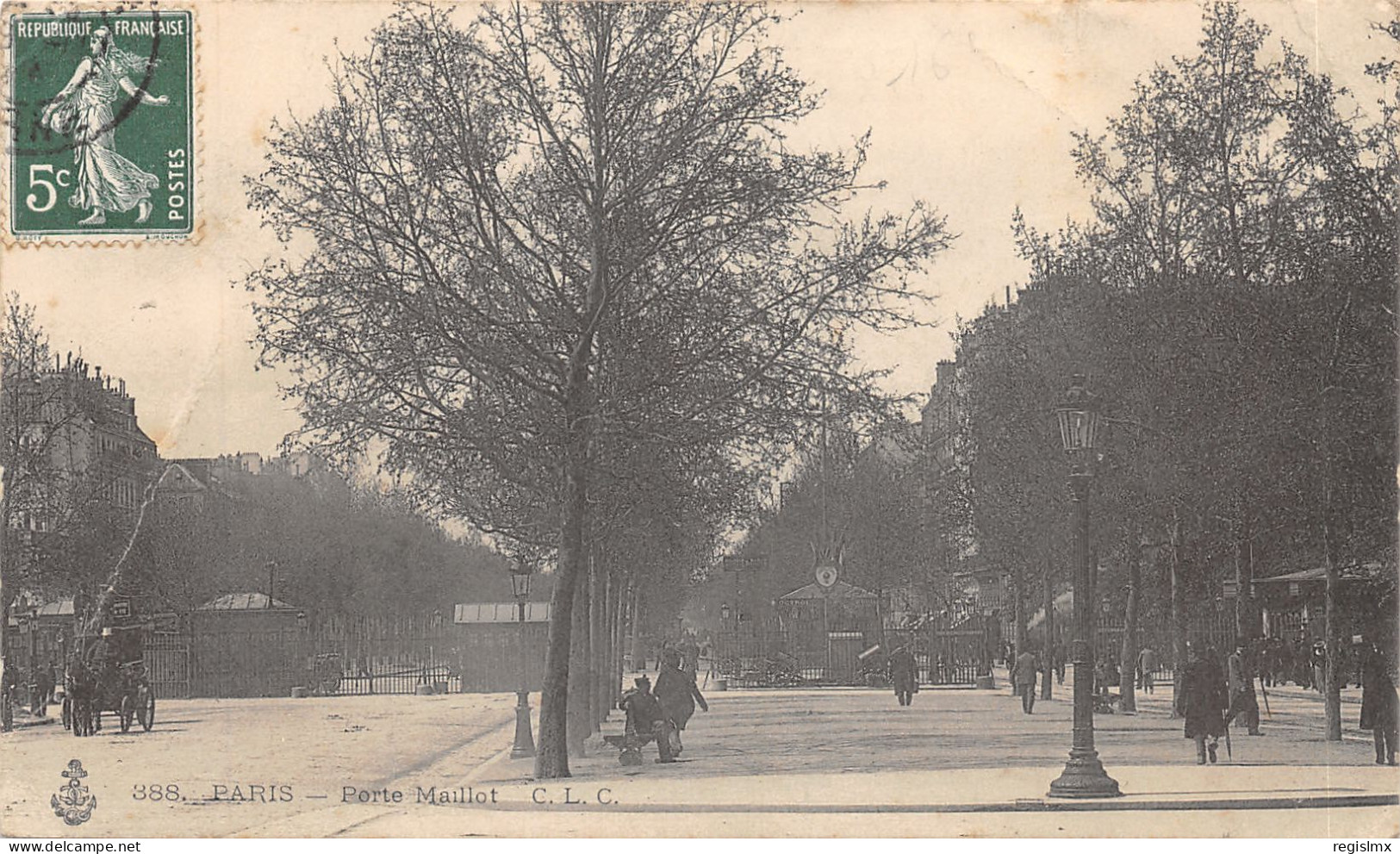 75-PARIS-XVI-PORTE MAILLOT-N°T2408-G/0037 - Arrondissement: 16