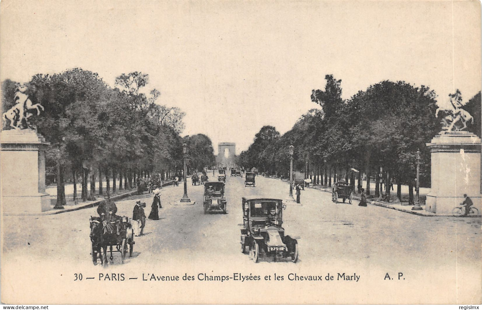 75-PARIS-VIII-AVENUE DES CHAMPS ELYSEES-N°T2408-E/0329 - Champs-Elysées
