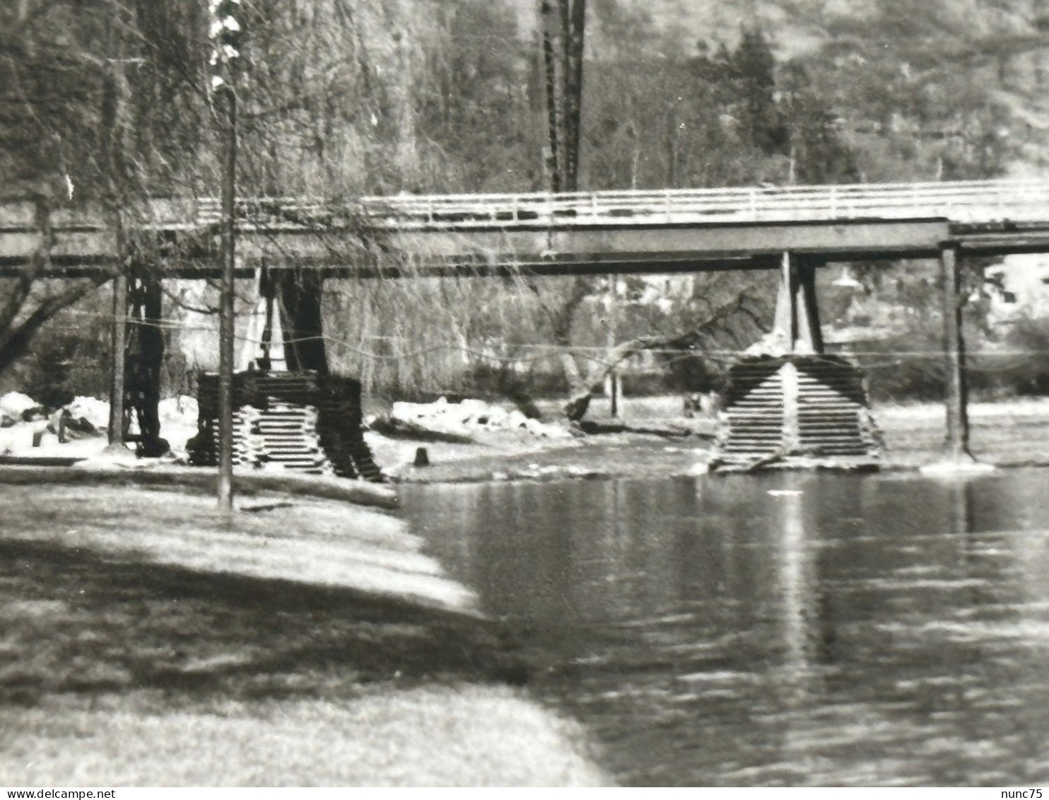 NEW - DIEKIRCH PONT PROVISOIRE US ARMY Ww2 Soldat Armée Pont Détruit Sept 1944 Sauerbrücke 2. WK  1940-1945 - Diekirch