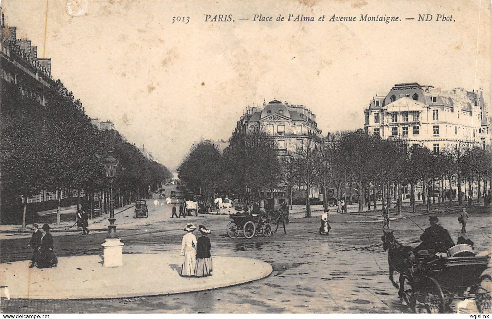 75-PARIS-VIII-PLACE DE L ALMA-N°T2409-A/0077 - Paris (08)