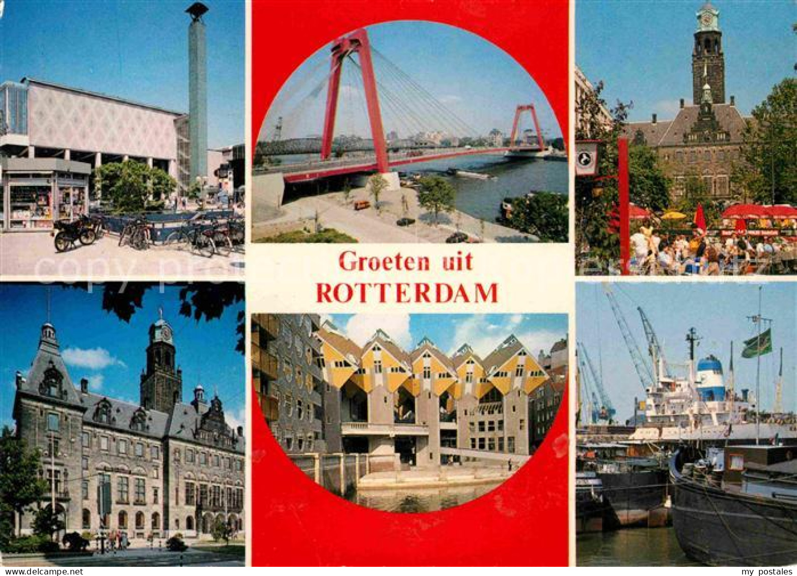 72686203 Rotterdam R?cke Kirche Schloss Hafen Rotterdam - Other & Unclassified