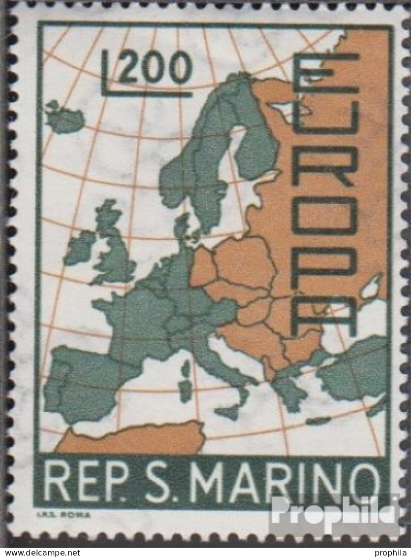 San Marino 890 (kompl.Ausg.) Postfrisch 1967 Europa - Ungebraucht