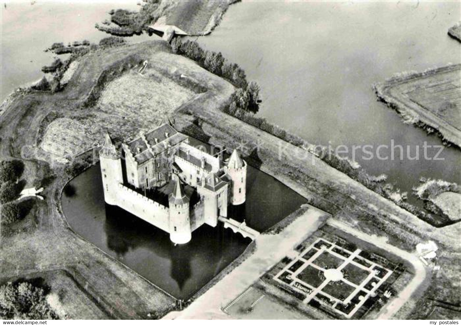 72684914 Muiden Fliegeraufnahme Muiderslot Muiden - Sonstige & Ohne Zuordnung