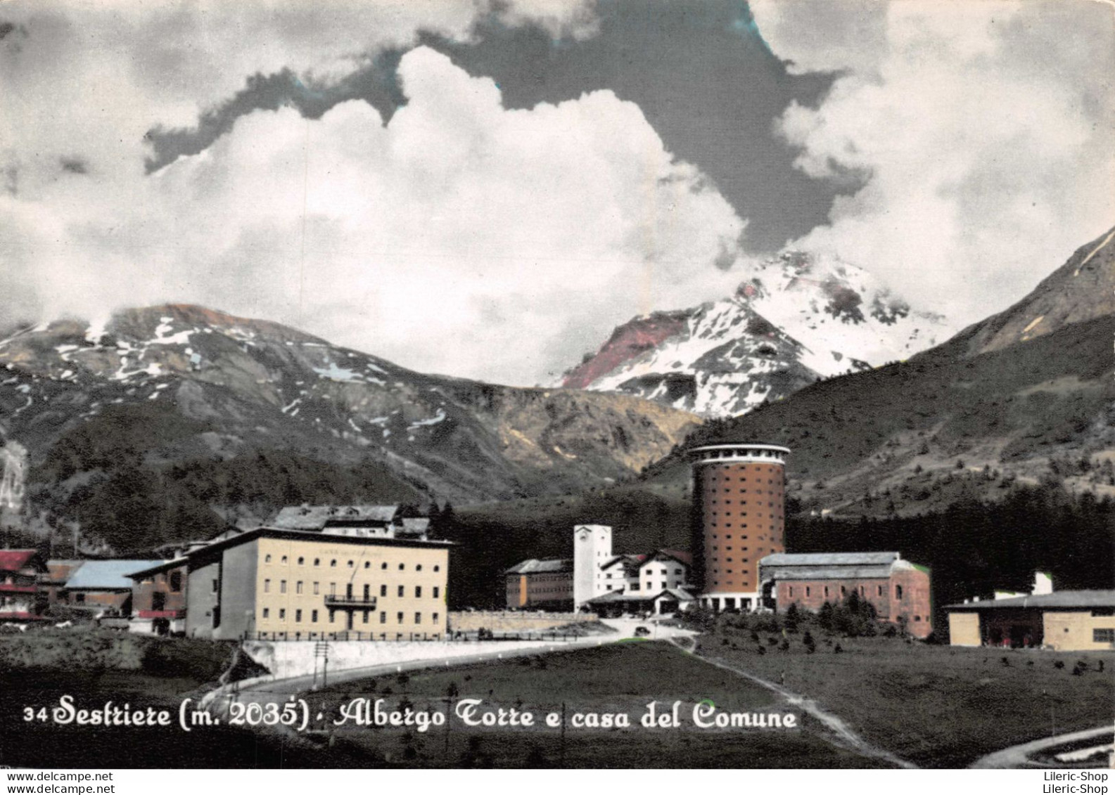 ITALIE - SESTRIERE Albergo Cotte E Casa Del Comune ( ͡♥ ͜ʖ ͡♥) ♥ - Otros & Sin Clasificación