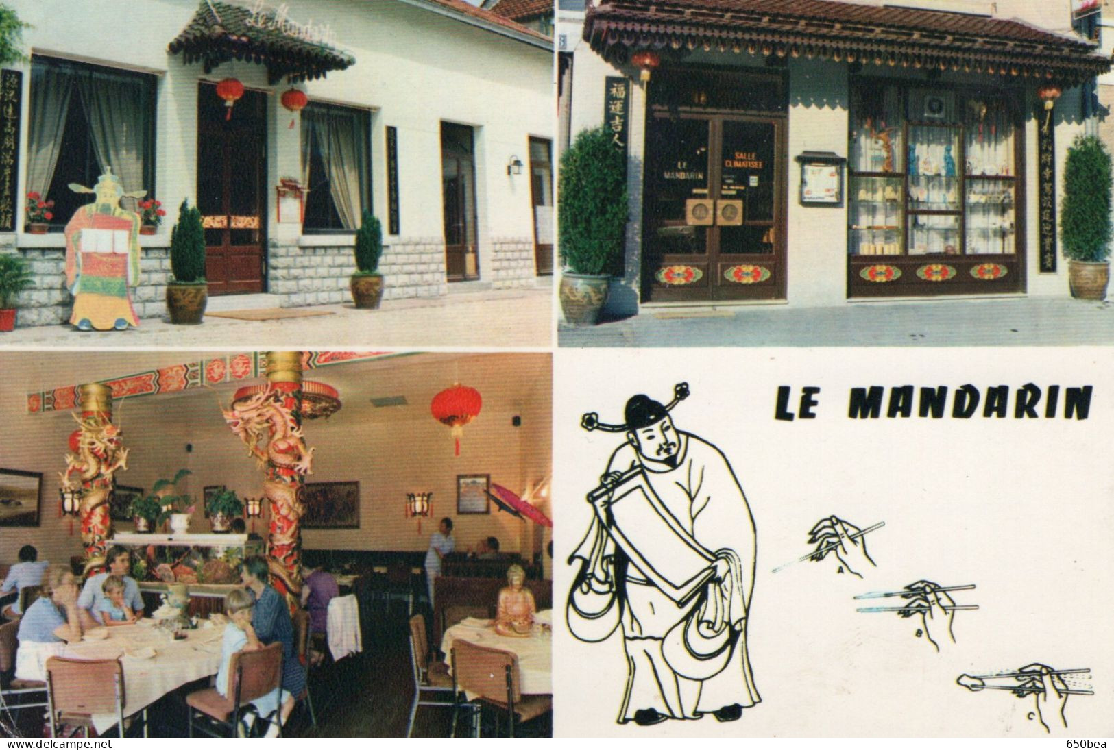 Chalon Sur Saône.Le Mandarin.Rue Michelet.Restaurant Indochinois. - Chalon Sur Saone