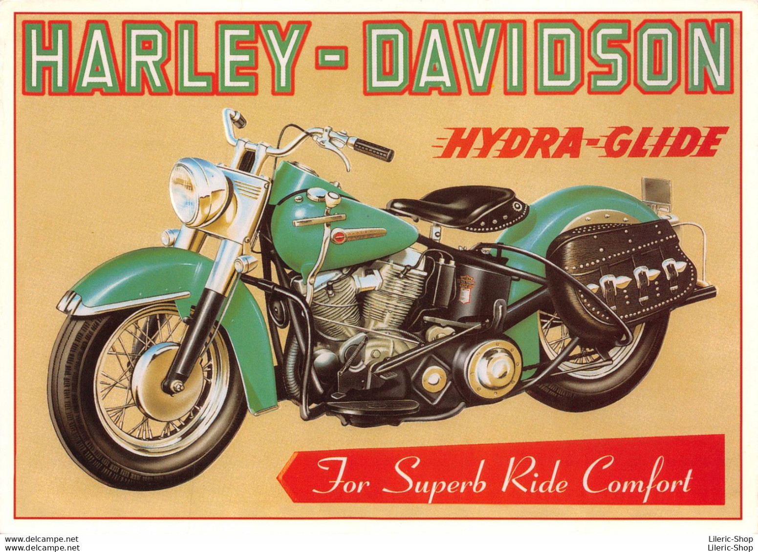 HARLEY-DAVIDSON Hydra-Glide - For Superb Ride Comfort  ♥♥♥ - Motorfietsen