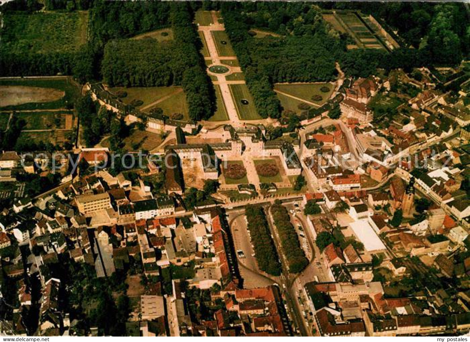 72683645 Schwetzingen Fliegeraufnahme Altstadt Schloss Schlossgarten Schwetzinge - Schwetzingen