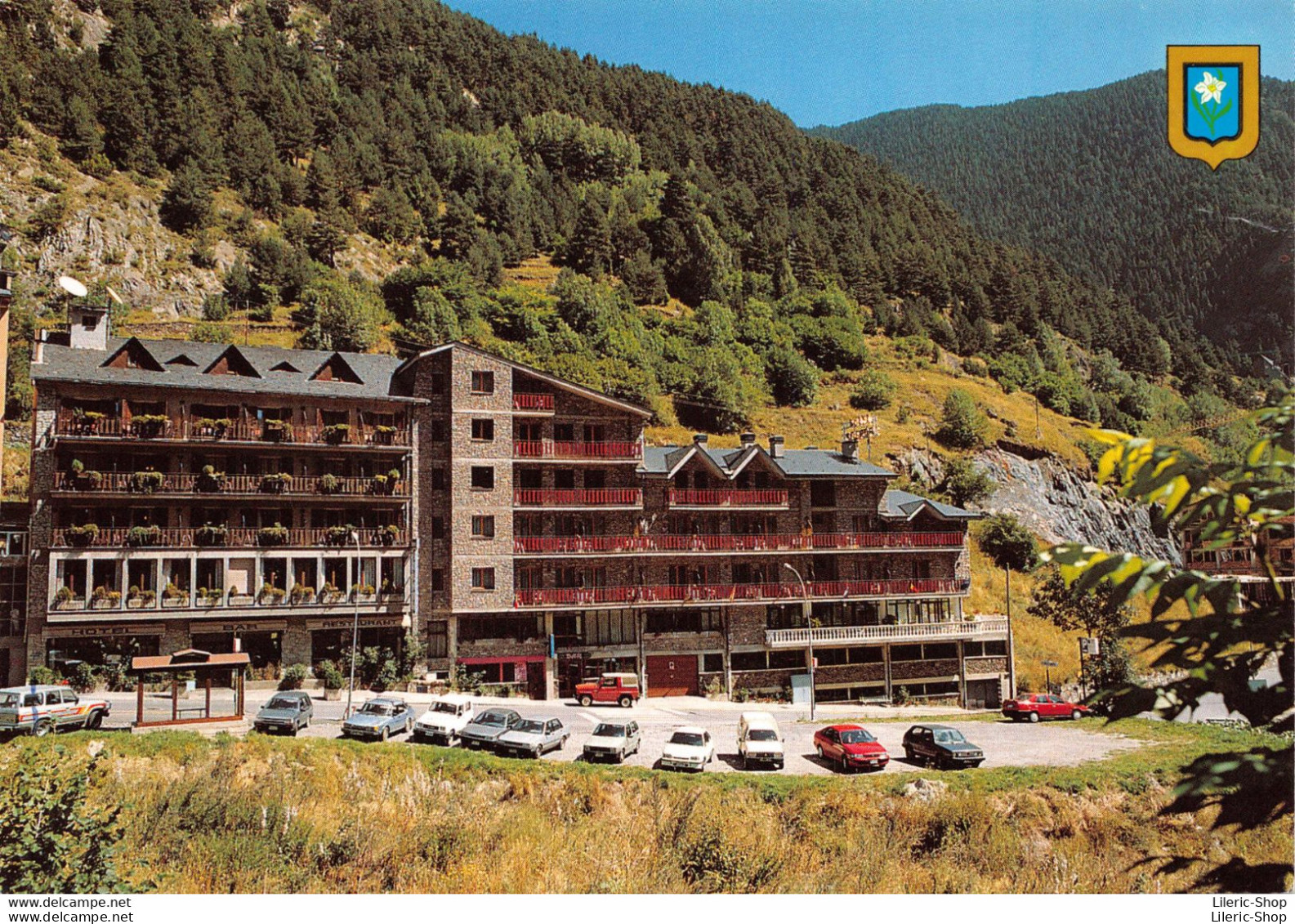 PRINCIPAT D'ANDORRA. Hôtel Solana - Autos  Cpm GF ( ͡◕ ͜ʖ ͡◕) ♦ - Andorra