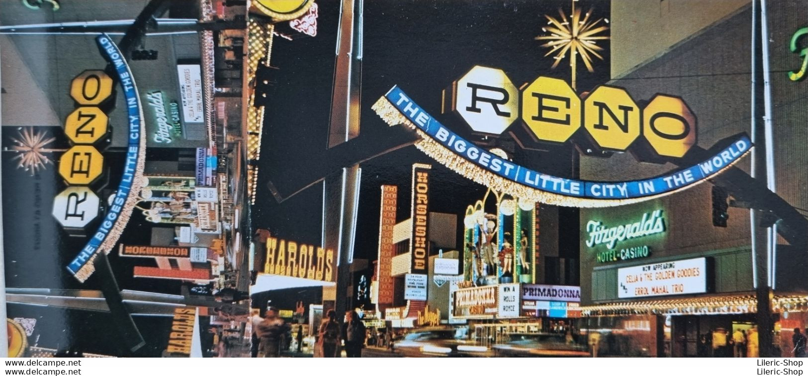 Etats-Unis > NV - Nevada > Reno - Bonus Album 20 Full Size Postcards // 40 Full Color Scenes ( ͡◕ ͜ʖ ͡◕) ♦ - Reno