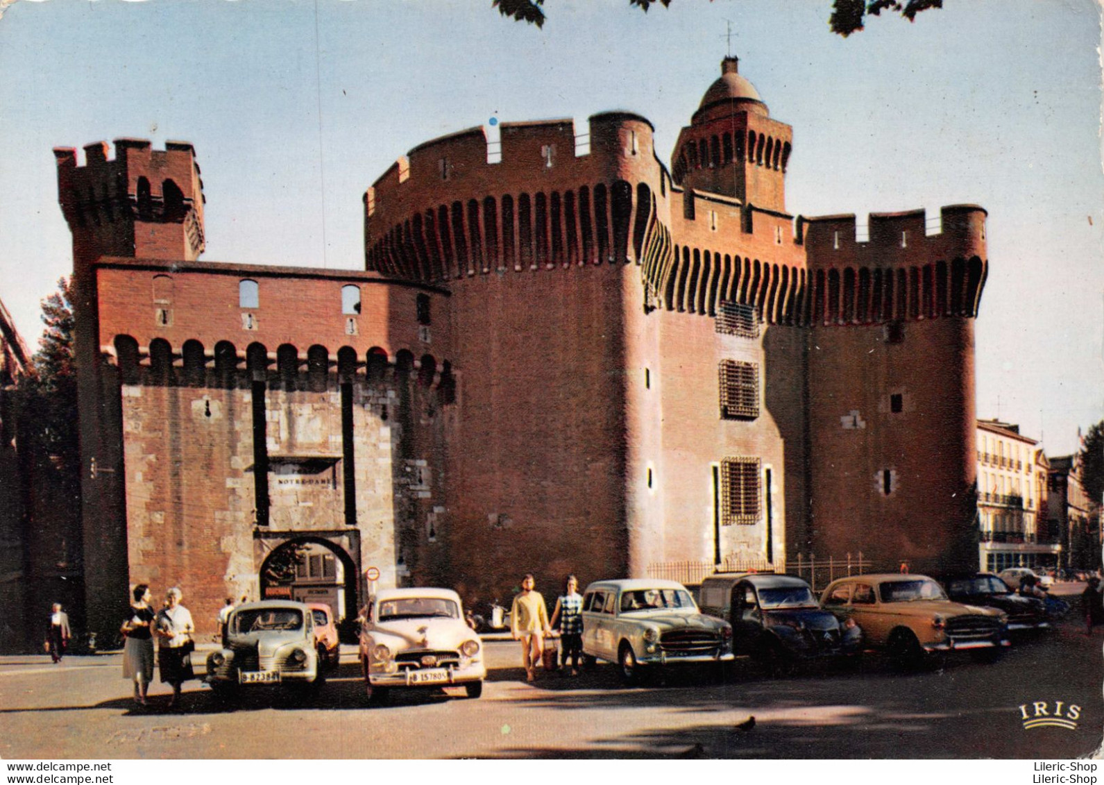 RENAULT 4CV PEUGEOT 403 BREAK - CITROEN 2CV FOURGONNETTE  - PERPIGNAN (66) - LE CASTILLET ♥♥♥ - PKW