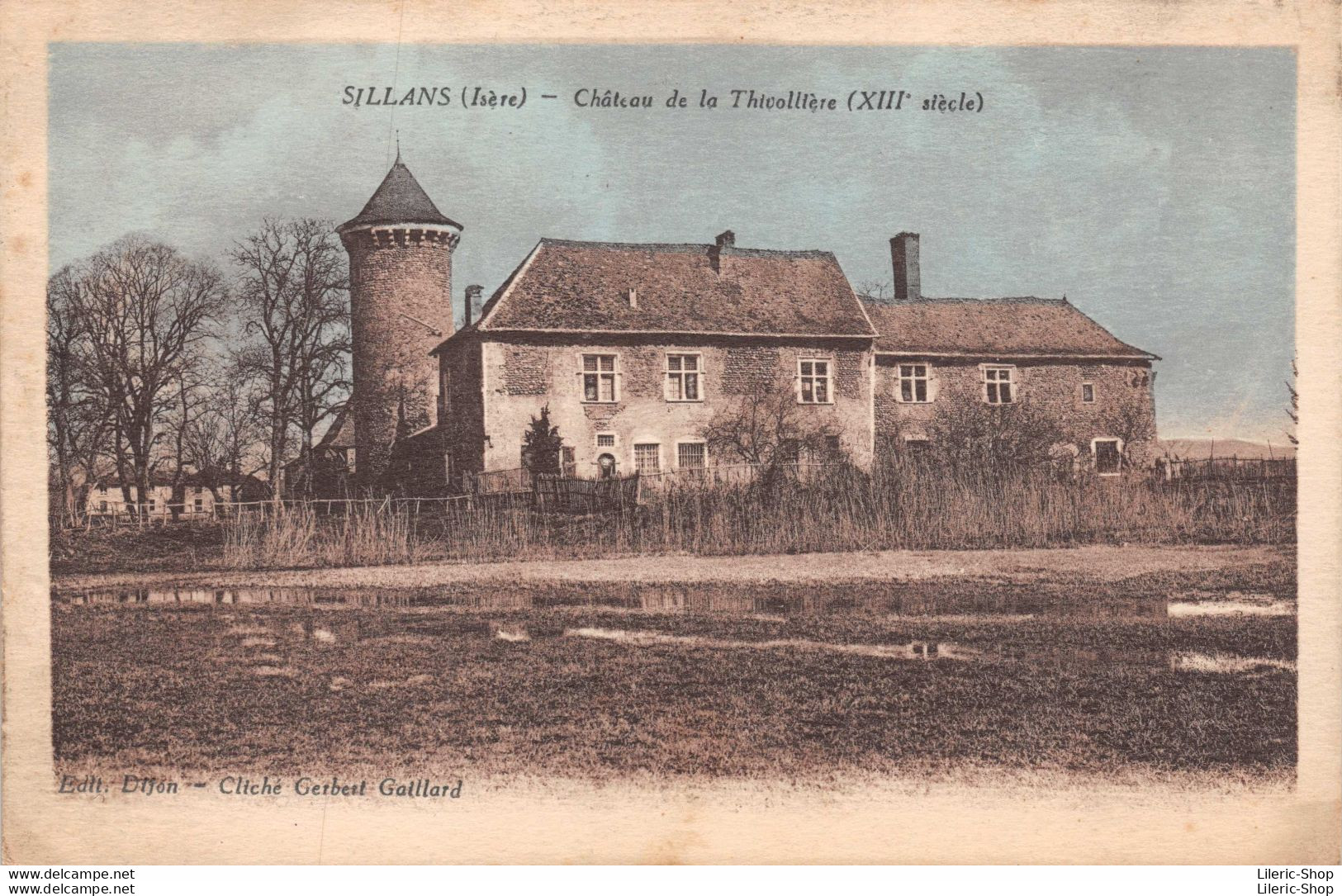 [38] SILLANS - CHÂTEAU DE LA THIVOLLIÈRE. Cpa 1934 ♥♥♥ - Other & Unclassified