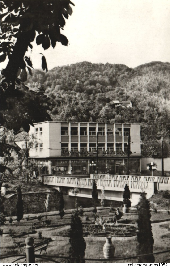 OLANESTI, VALCEA, ARHITECTURA, PARC, POD, ROMANIA, POSTCARD - Rumänien