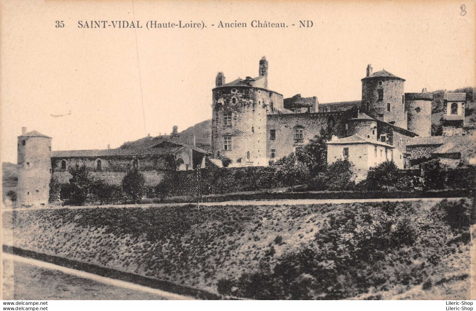 [43] SAINT VIDAL - L'ancien Château Cpa ± 1920 ♥♥♥ - Other & Unclassified
