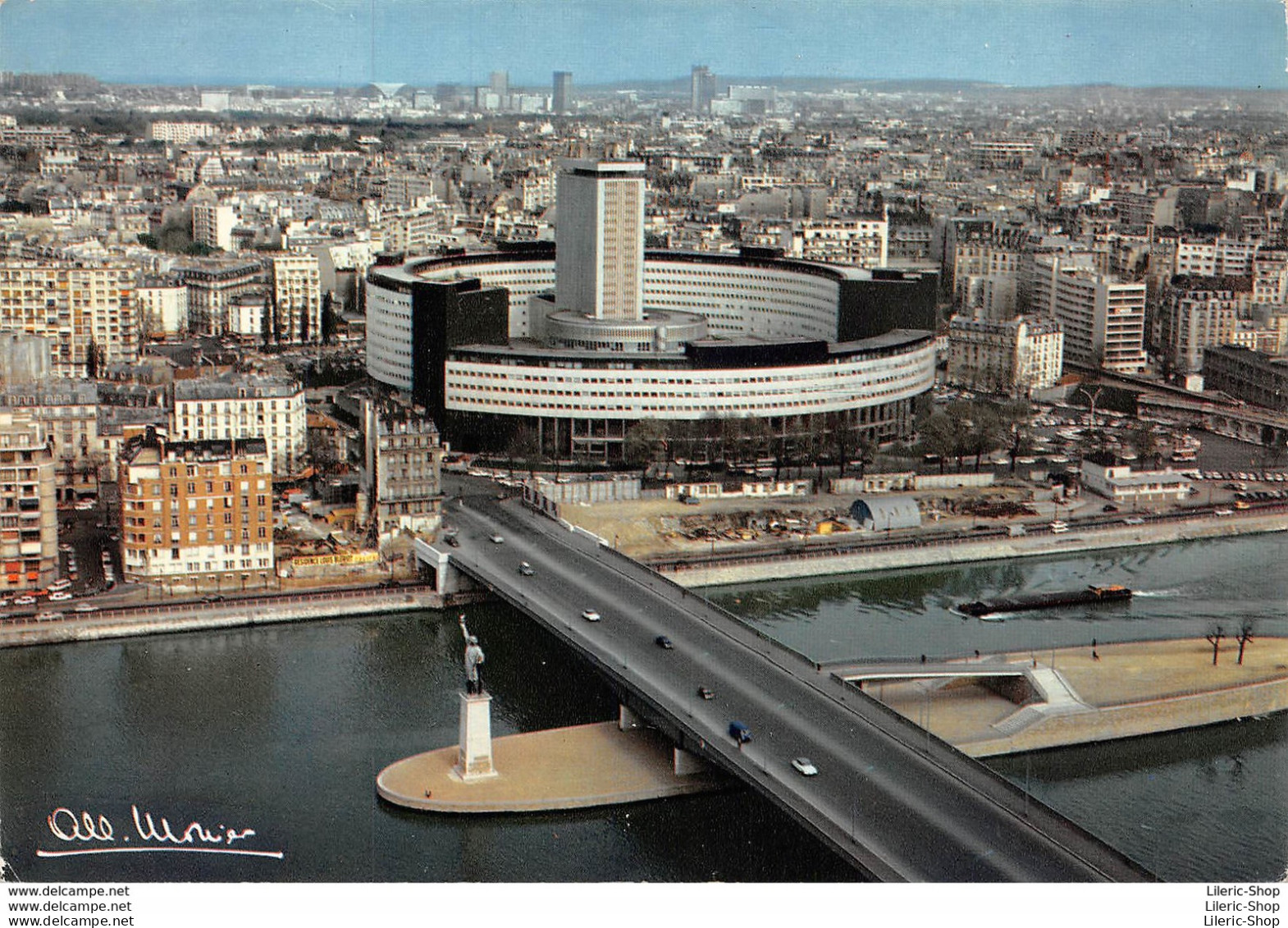 ALBERT MONIER - PARIS -LA MAISON DE LA RADIO ET ET DE LA TÉLÉVISION - CPM ± 1980 ♦♦♦ - Monier