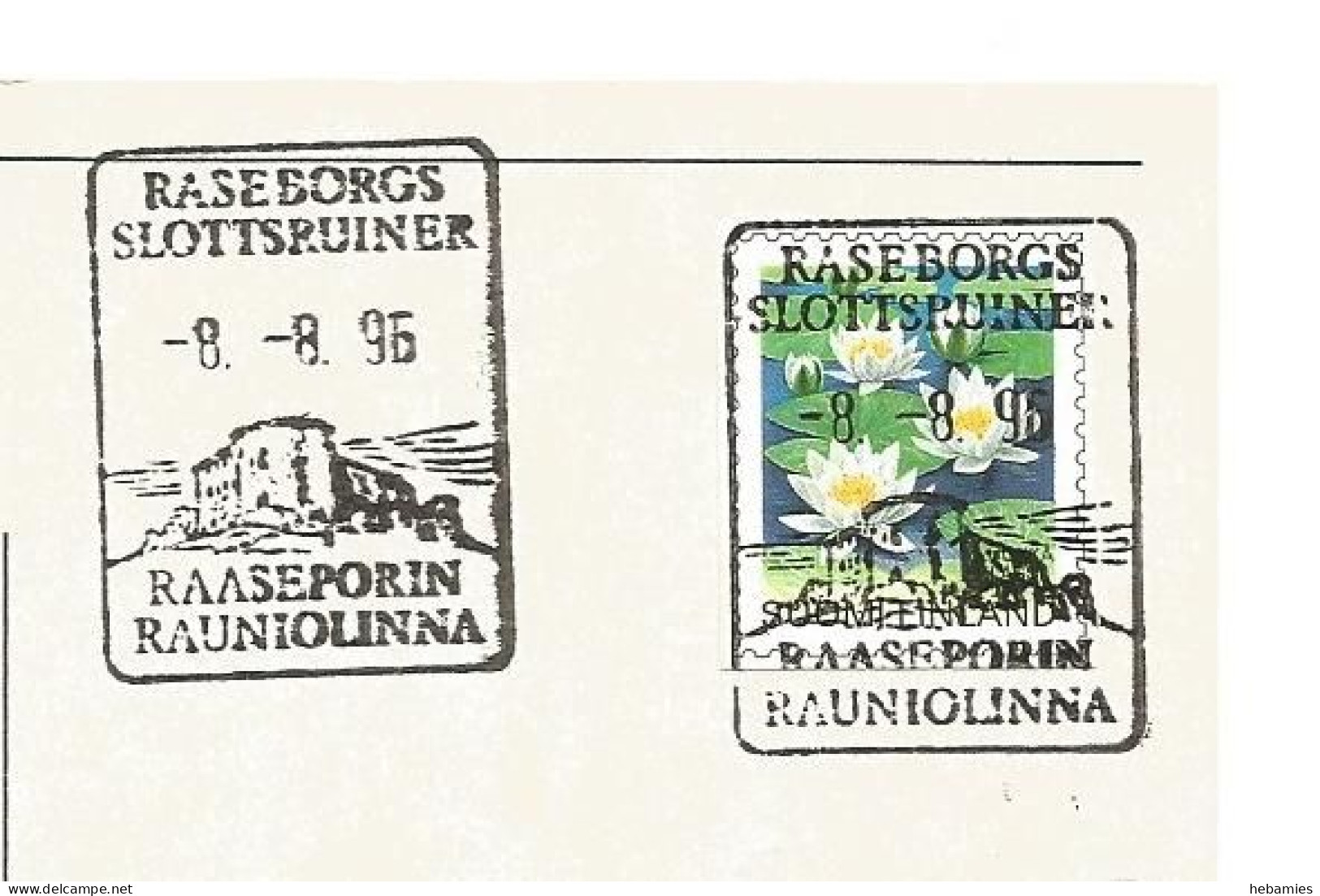 RAASEPORI CASTLE - FINLAND - Special Stamped - - Finland