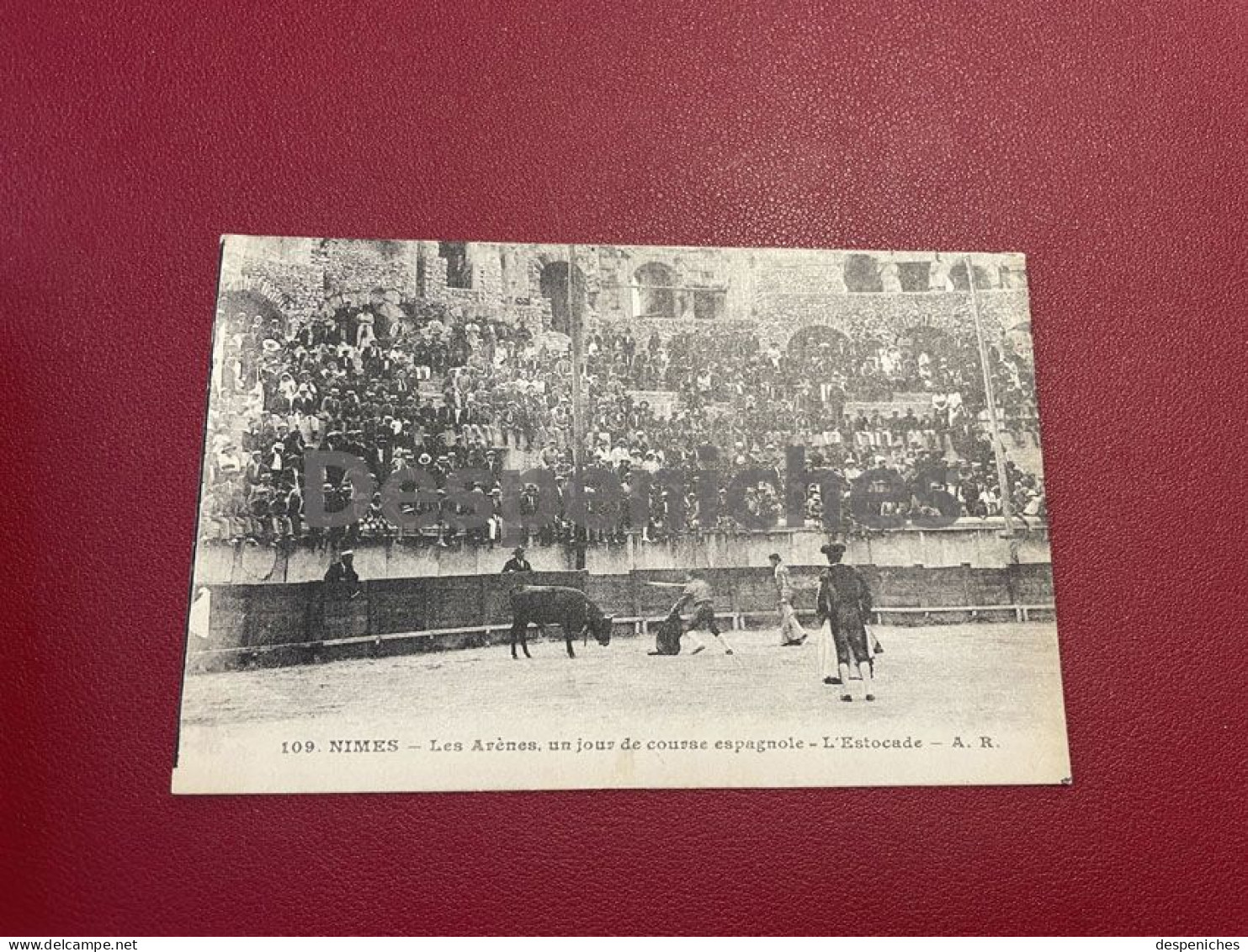 30000 Nîmes - Les Arènes Un Jour De Course Espagnoles - Nîmes