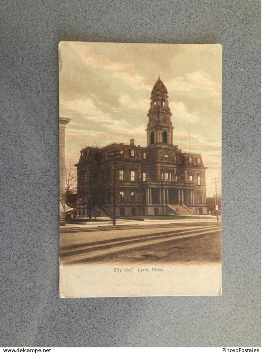 City Hall, Lynn, Massachusetts Carte Postale Postcard - Other & Unclassified