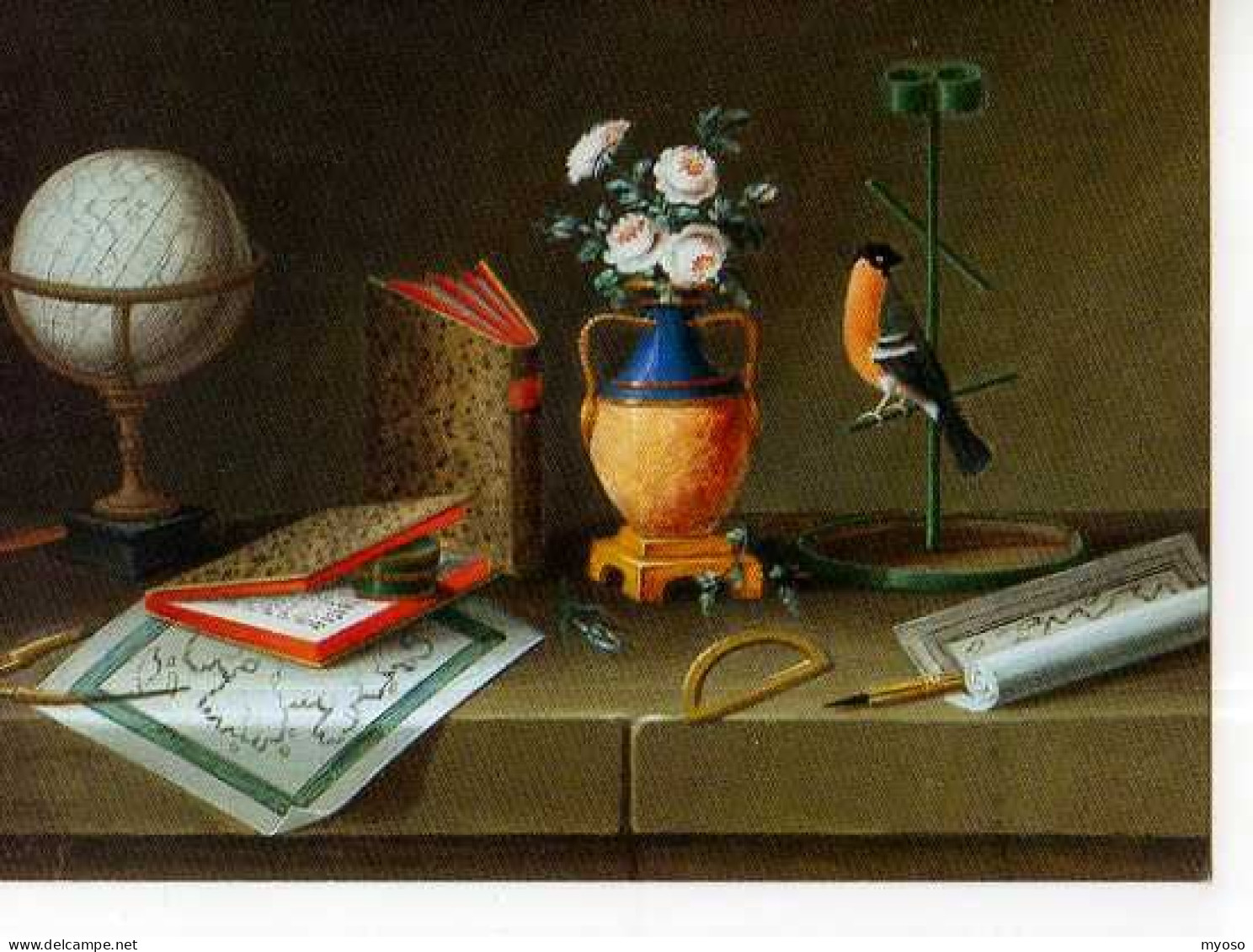 LELONG Nature Morte, UNICEF, Globe Terrestre? - Peintures & Tableaux