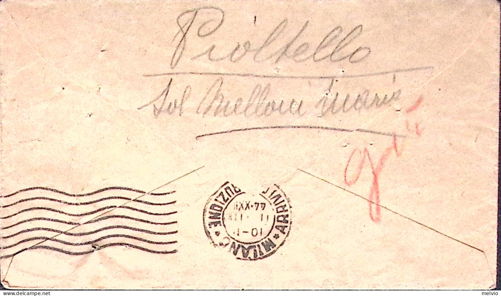 1944-FELDPOST Lgpa 04936 Wien Manoscritto Su Busta Annullo Feldpost/a (7.9) Da I - Marcofilie