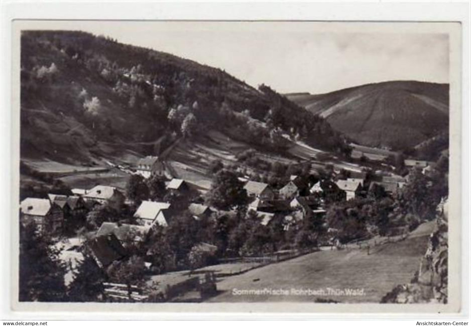 39018611 - Rohrbach Im Thueringer Wald Mit Gesamtansicht Ungelaufen  Gute Erhaltung. - Altri & Non Classificati