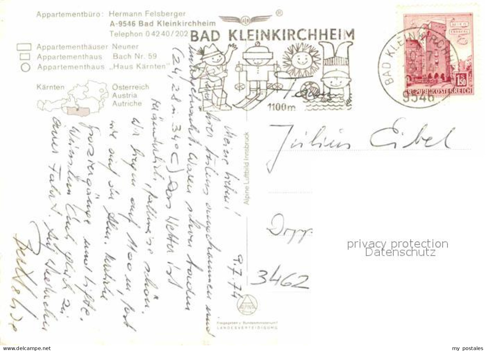 72666104 Bad Kleinkirchheim Kaernten Fliegeraufnahme Kleinkirchheim - Autres & Non Classés