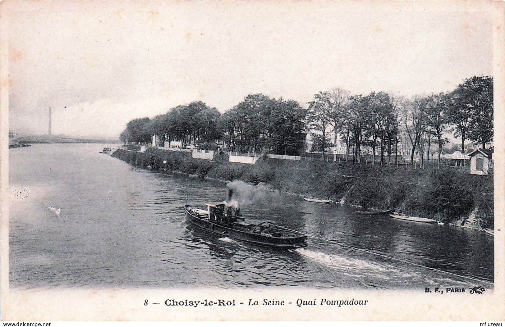 94* CHOISY LE ROI  Quai Pompadour    RL45,0841 - Choisy Le Roi