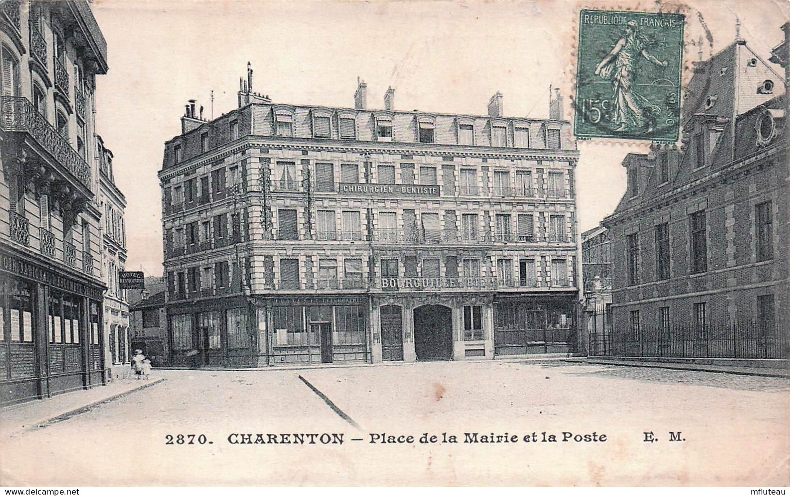 94* CHARENTON   Place De La Mairie – Poste      RL45,0700 - Charenton Le Pont