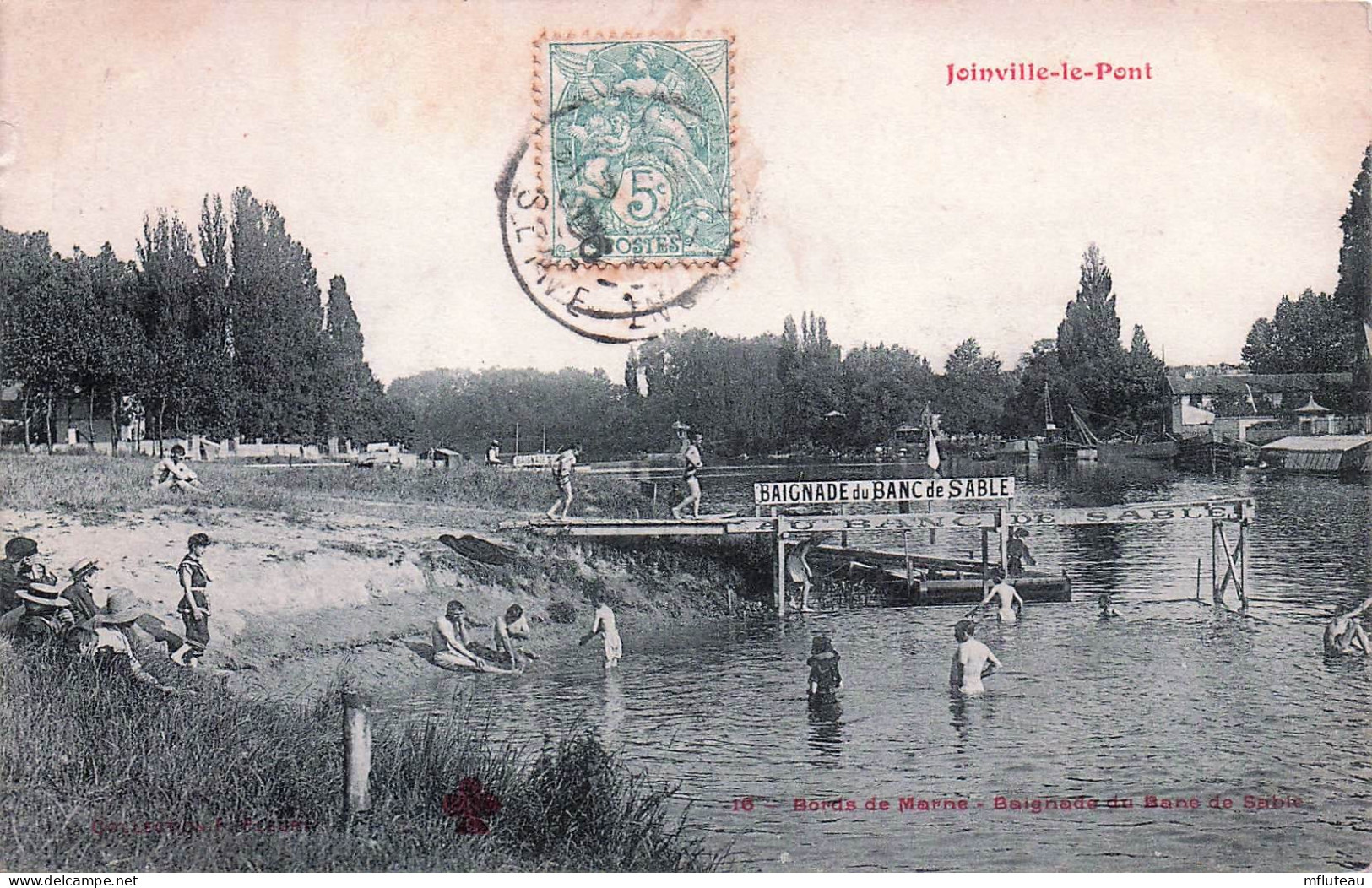 94* JOINVILLE  LE PONT  Baignade Du Banc De Serbie     RL45,1404 - Joinville Le Pont