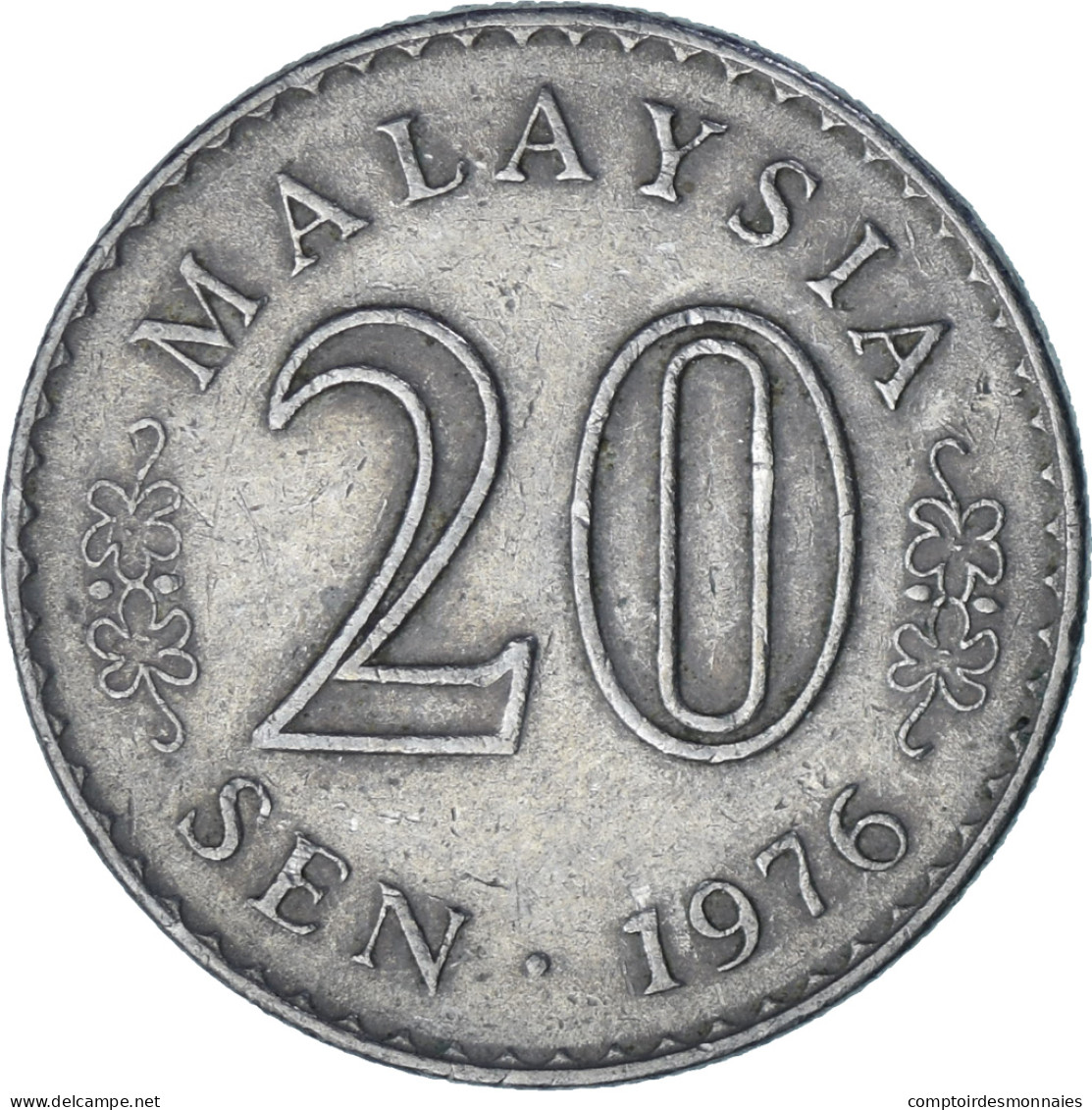 Malaysie, 20 Sen, 1976 - Maleisië