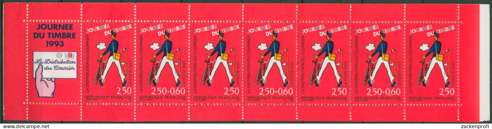 Frankreich 1993 Tag Der Briefmarke Markenheftchen MH 30 Postfrisch (C60875) - Stamp Day