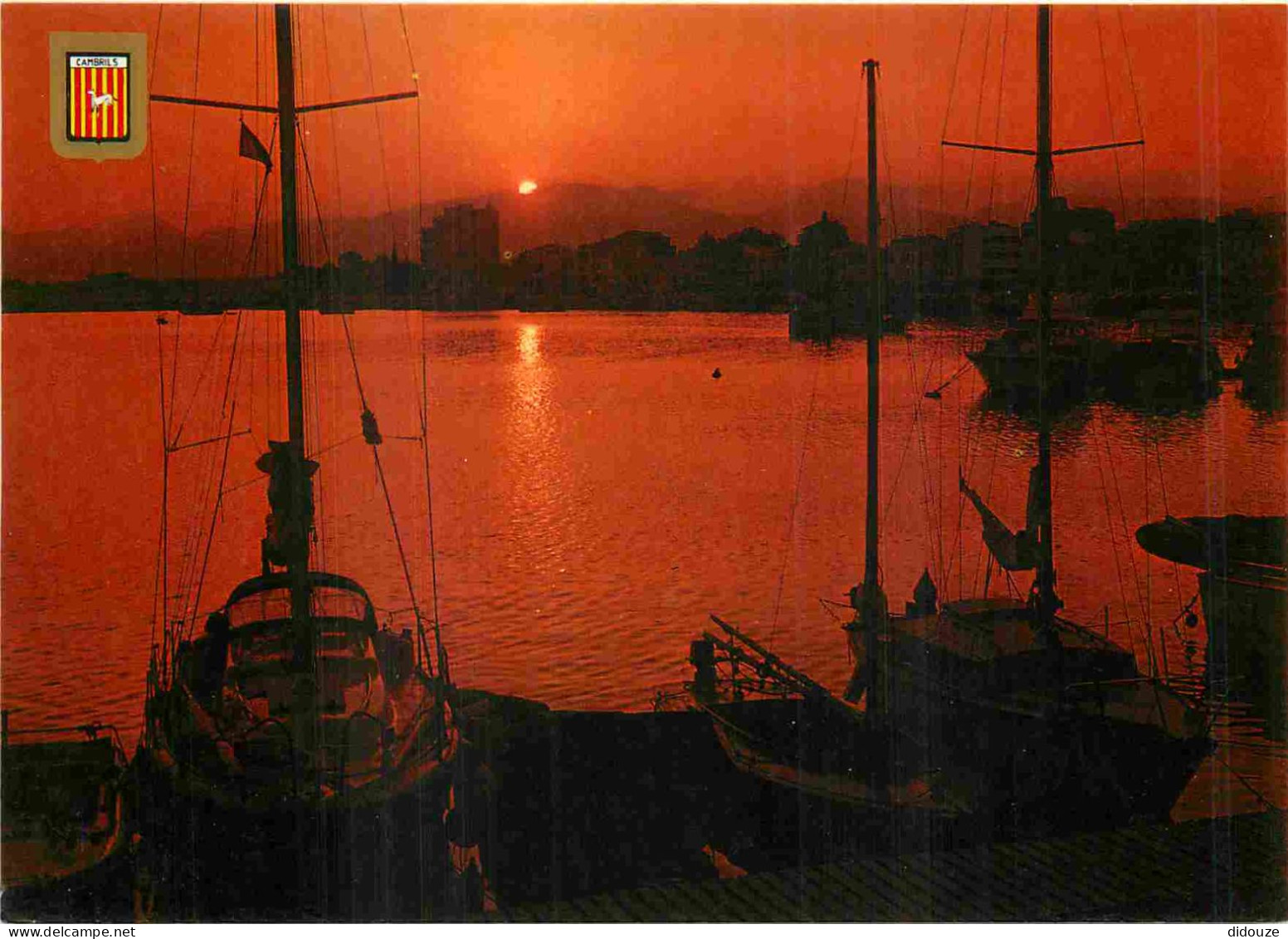 Espagne - Espana - Cataluna - Cambrils - El Puerto - Le Port - Coucher De Soleil - CPM - Voir Scans Recto-Verso - Tarragona