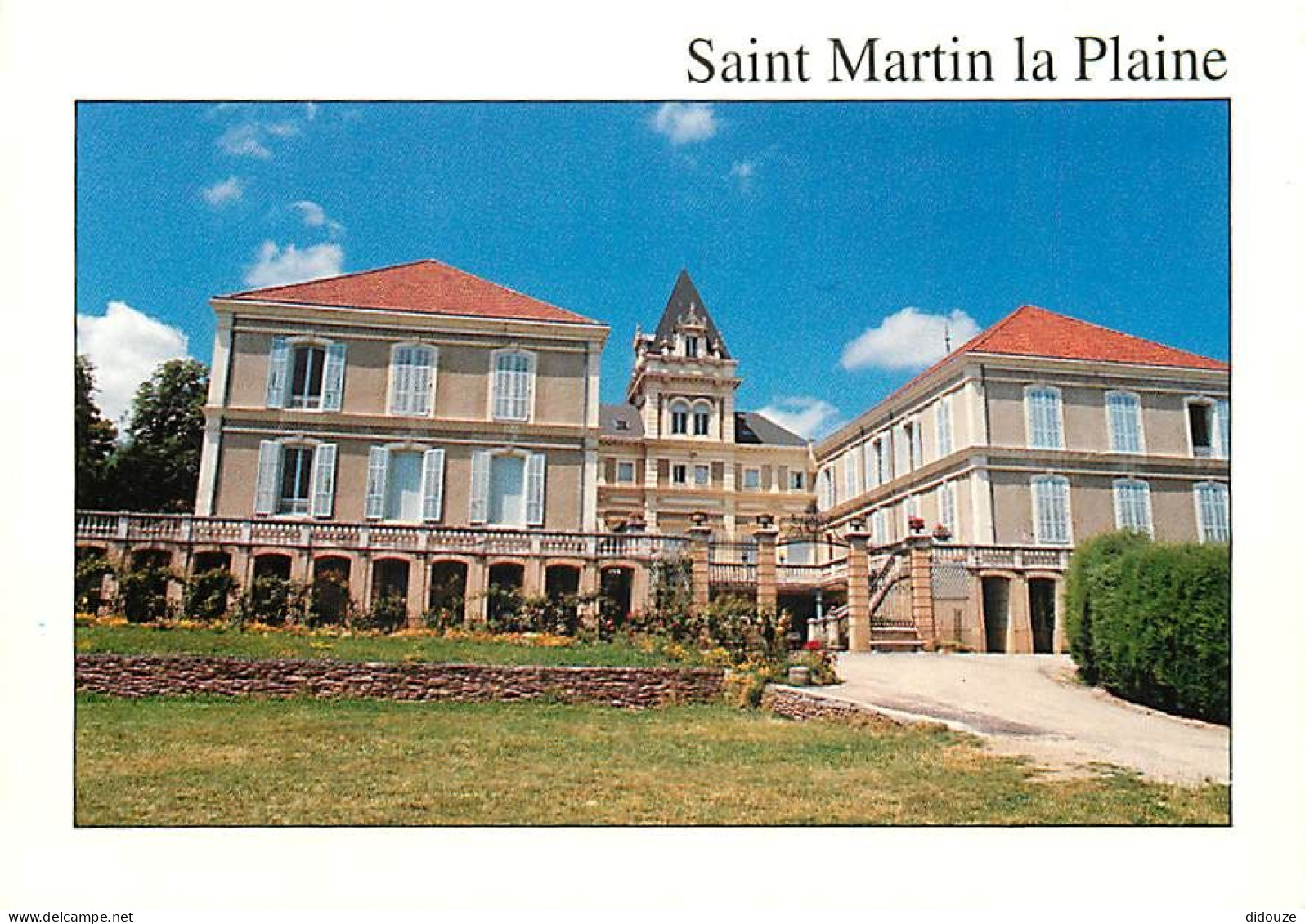 42 - Saint Martin La Plaine - Le Château De La Ronze - CPM - Voir Scans Recto-Verso - Other & Unclassified