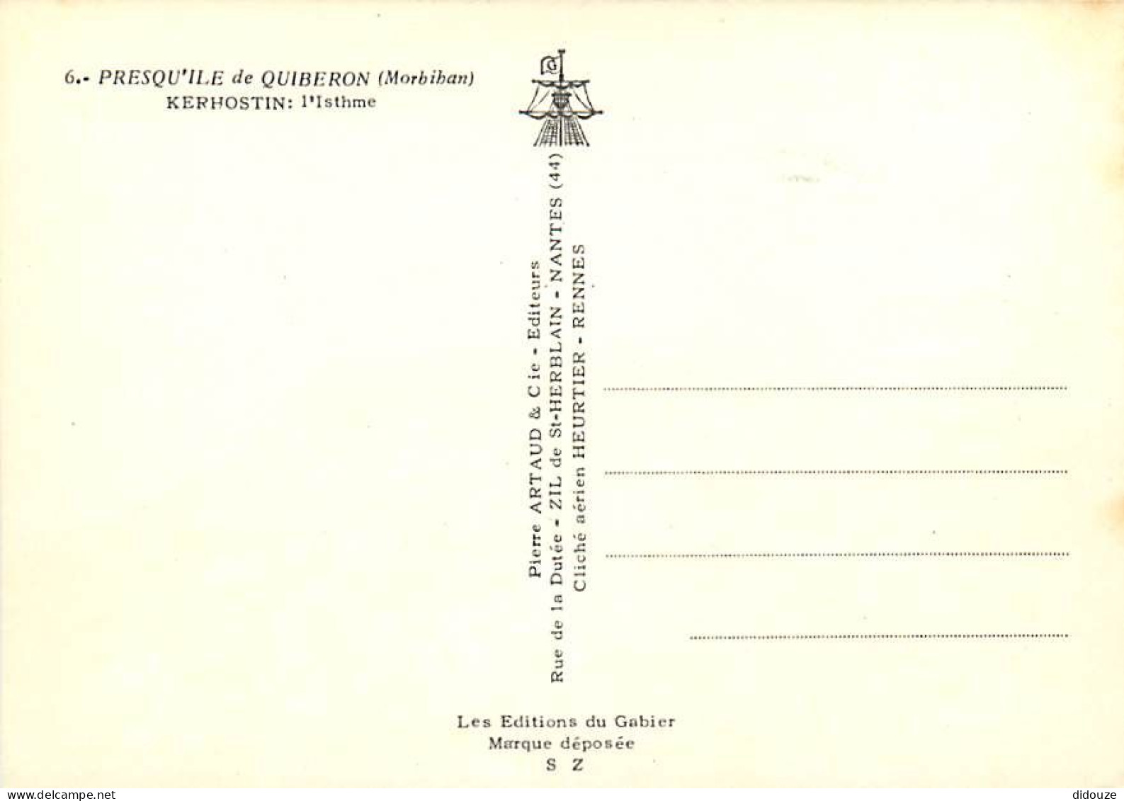 56 - Presqu'Ile De Quiberon - CPM - Voir Scans Recto-Verso - Quiberon