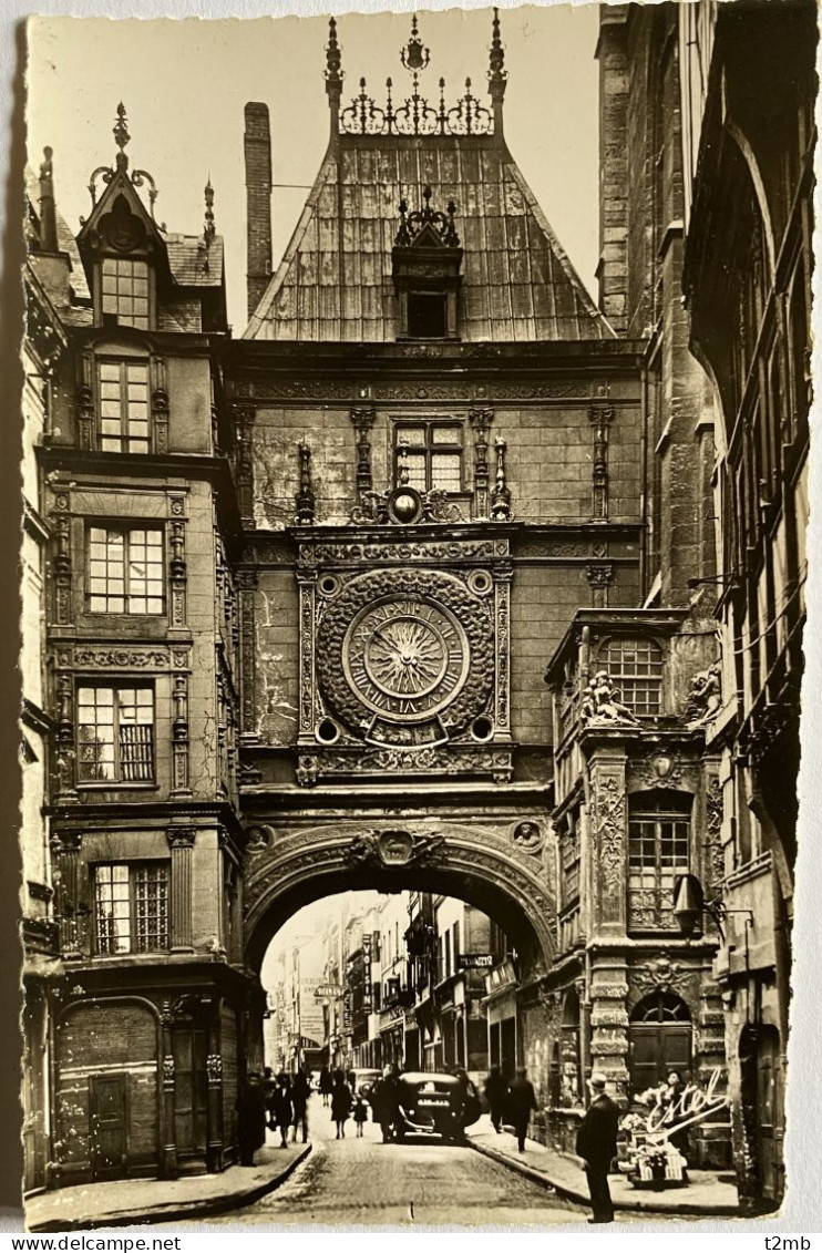 CPSM (Seine Maritime) ROUEN. La Grosse Horloge - Rouen