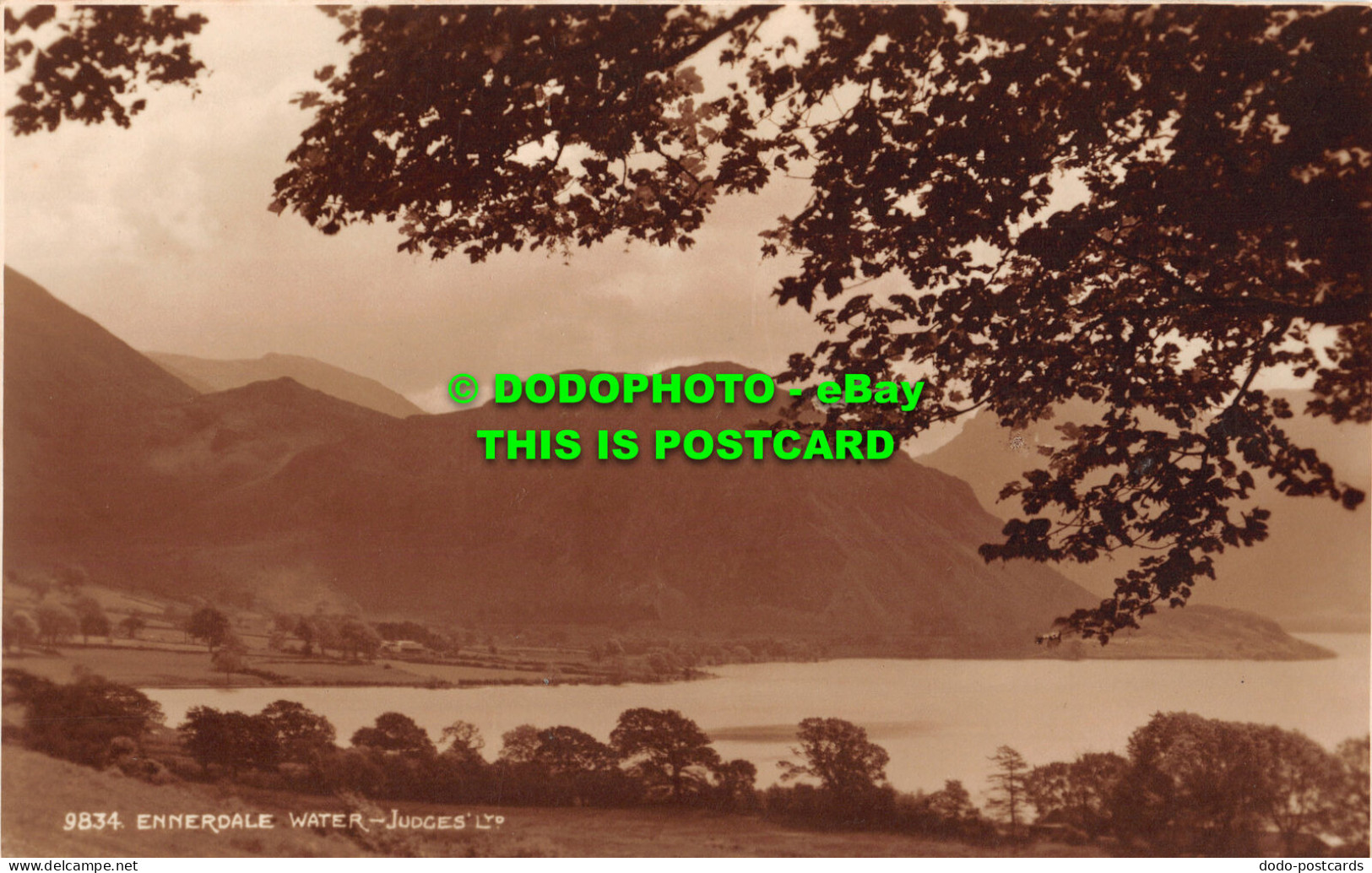 R467422 Ennerdale Water. Judges. 9834. Postcard - World