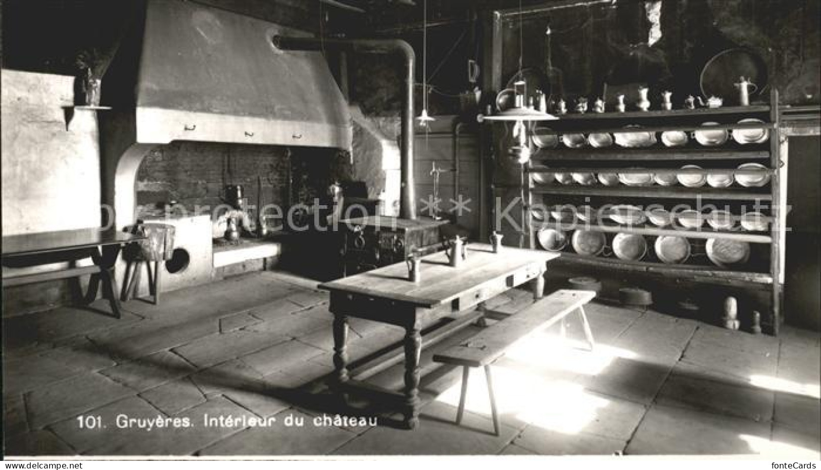 11756127 Gruyeres FR Interieur Du Chateau Gruyeres - Sonstige & Ohne Zuordnung