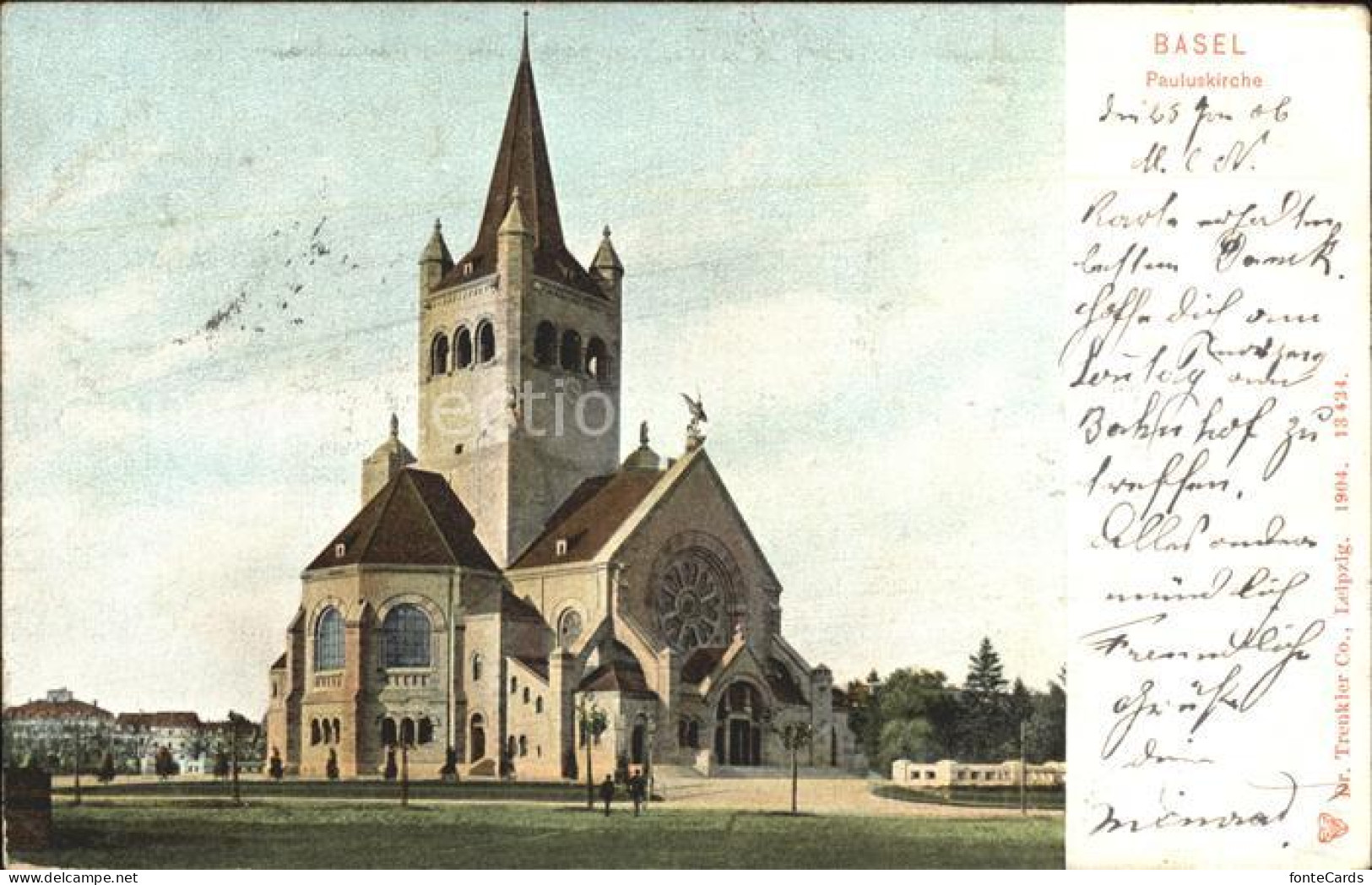 11755167 Basel BS Pauluskirche Basel BS - Sonstige & Ohne Zuordnung