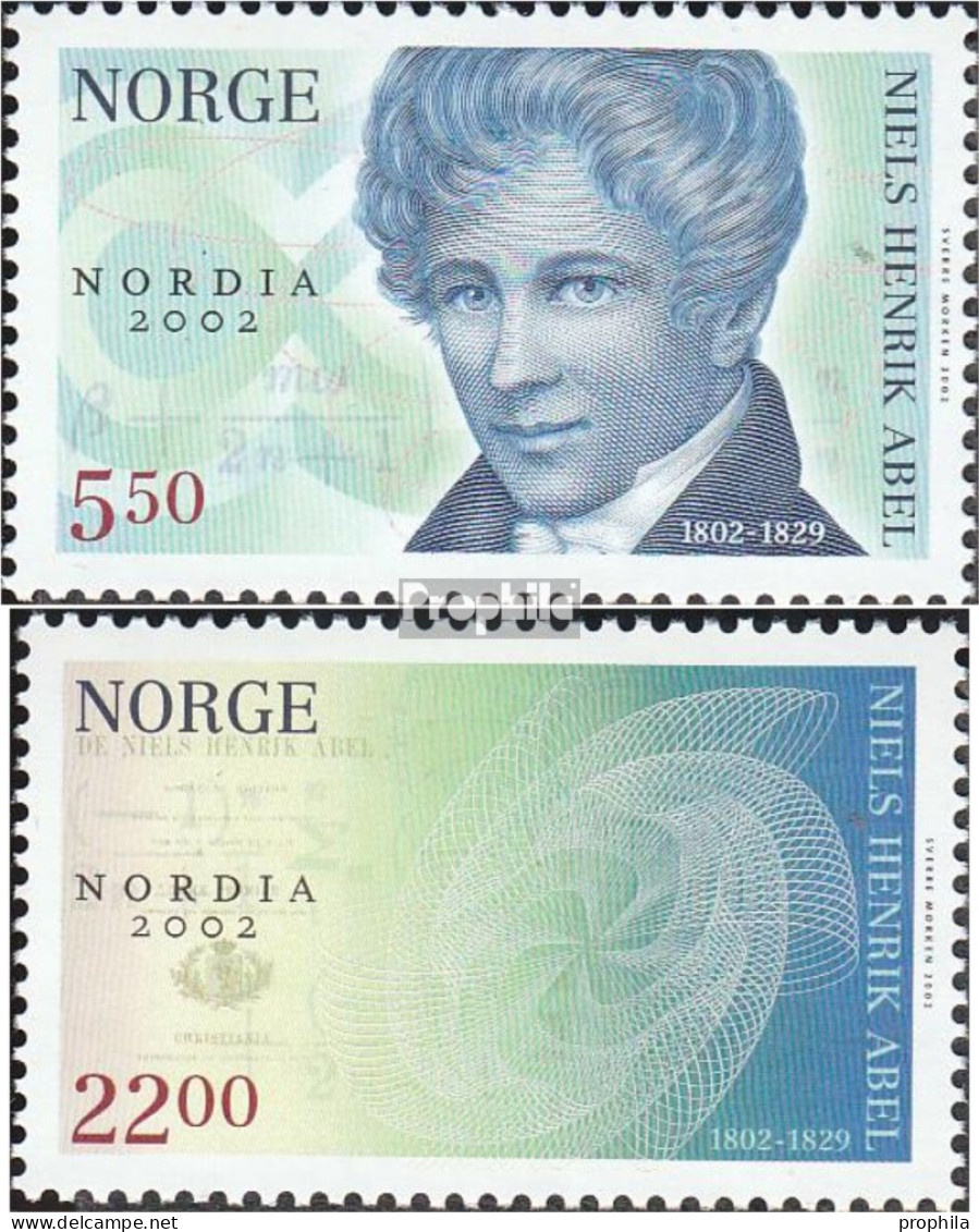 Norwegen 1448-1449 (kompl.Ausg.) Postfrisch 2002 Briefmarkenausstellung - Nuovi