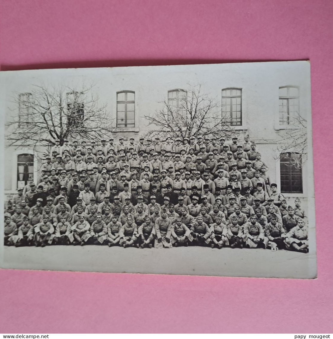 107ème Régiment D'Infanterie - Angoulême - Photo De Groupe - Krieg, Militär