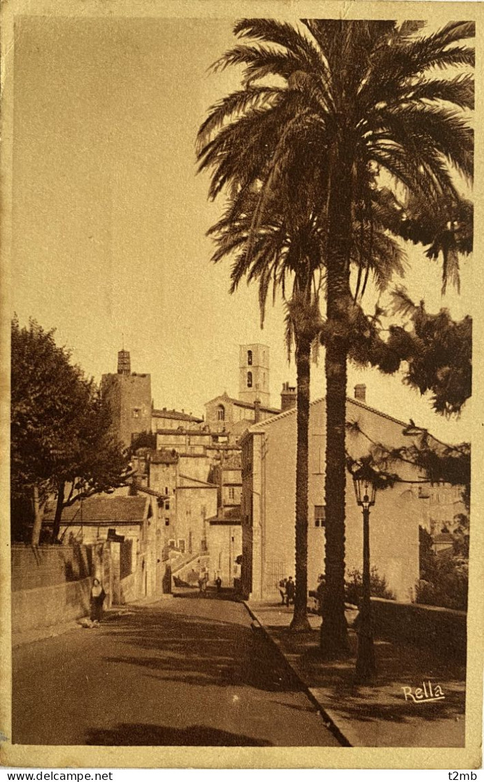 CPA (Alpes Maritimes) GRASSE. Le Boulevard Fragonard (n° 873) - Grasse