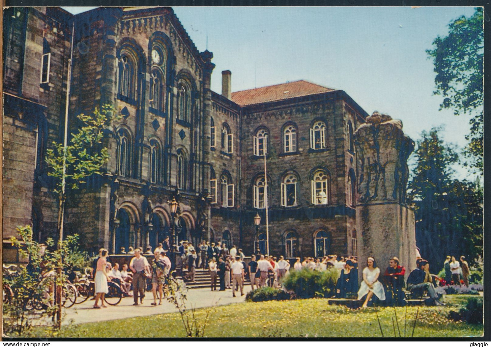 °°° 31049 - GERMANY - GOTTINGEN - AM AUDITORIUM - 1970 With Stamps °°° - Göttingen