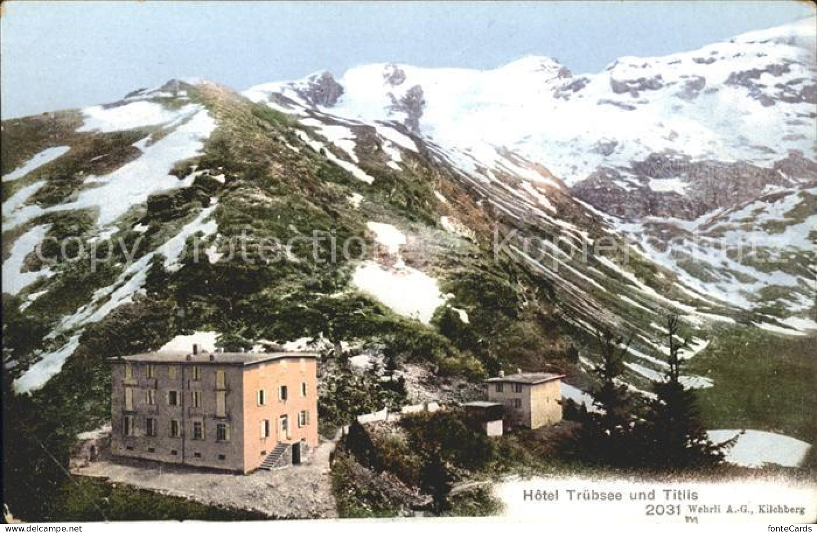 11749757 Engelberg OW Hotel Truebsee Mit Titlis Engelberg - Other & Unclassified