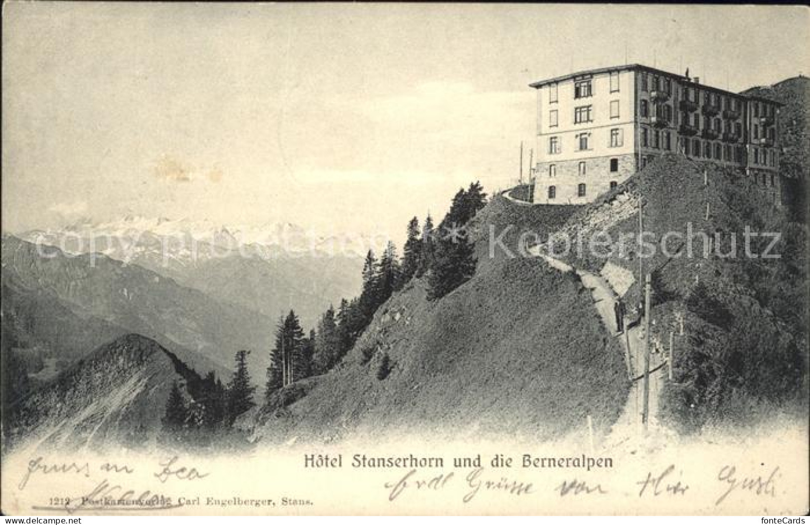 11749586 Stanserhorn Hotel Stanserhorn Mit Berneralpen Stanserhorn - Other & Unclassified