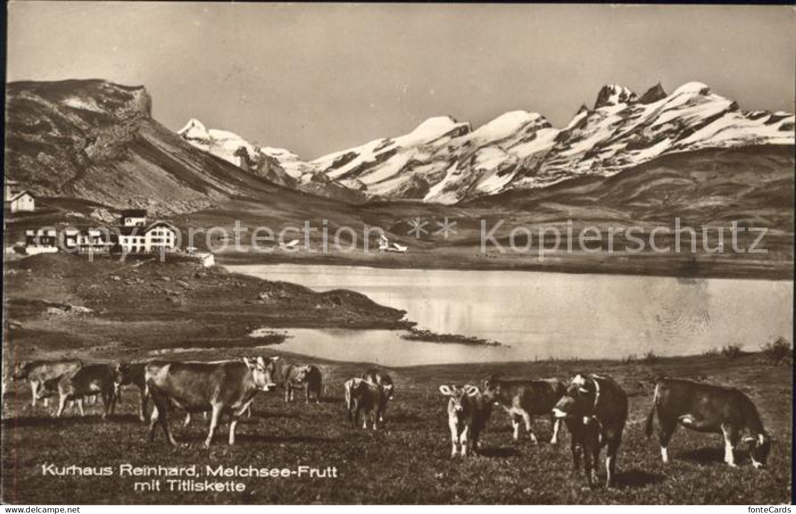 11749557 Melchsee-Frutt Kurhaus Reinhard Mit Titlisgruppe Melchsee-Frutt - Other & Unclassified