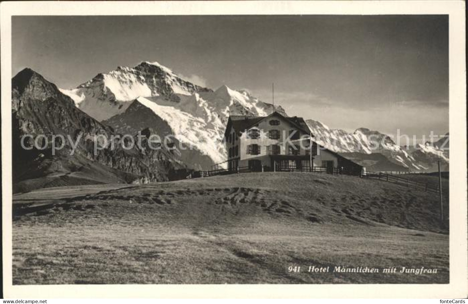 11747656 Kleine Scheidegg Interlaken Hotel Maennlichen Jungfrau Kleine Scheidegg - Sonstige & Ohne Zuordnung